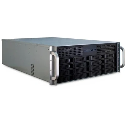 Afbeelding van Inter Tech IPC 4U 4416L Rack Zwart, Zilver