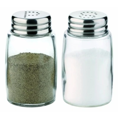 Afbeelding van Tescoma Zout en peperstrooier glad klassiek, glas, zilver