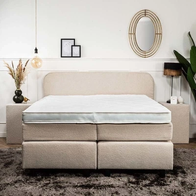 Afbeelding van Topper Deluxe Traagschuim 180x200 cm met Kern Van Dekbed Discounter Comfort: Zacht Discounter.nl