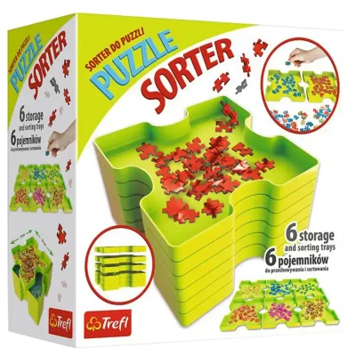 Afbeelding van Trefl puzzel sorteerbox 6 boxen