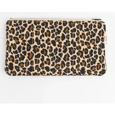 Afbeelding van Sissy Boy Bruine etui met leopard print