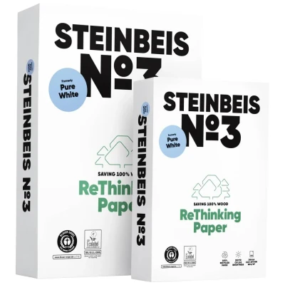 Afbeelding van STEINBEIS No. 3 99900554 Printpapier, kopieerpapier DIN A4 80 g/m² 500 vellen Wit