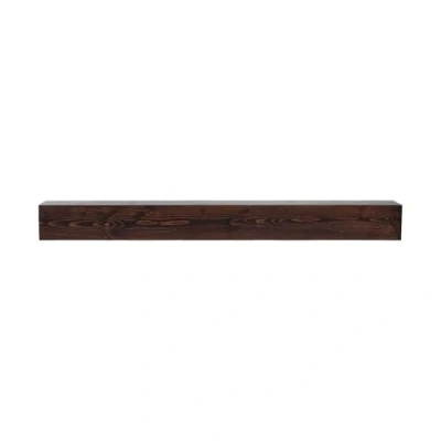 Afbeelding van VEVOR open haard Mantel, 152,4 x 20,3 cm 15,2 cm, 22,7 kg gewichtscapaciteit, natuurlijke houten mantel voor boven haard, wandgemonteerde drijvende boerderij plank, handgemaakte