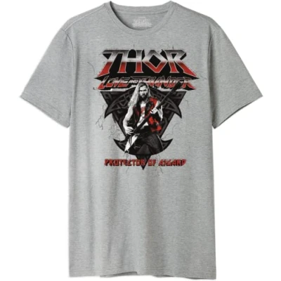 Afbeelding van Marvel METLATMTS016 T shirt, Grijs melange, S, S