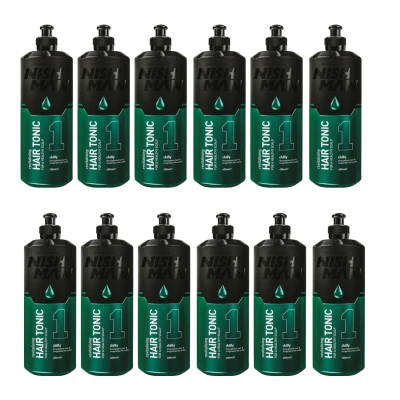 Afbeelding van Nish Man Hair Tonic 400 ml 2 Stuks