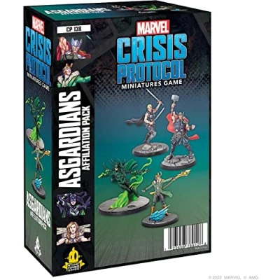 Afbeelding van ATOMIC MASS GAMES FFGCP138 Marvel Crisis Protocol Miniatures Game Asgardians Affiliation Pack,multi kleuren