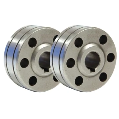 Afbeelding van GYS 040915 draadgeleidingsrol Ø 1,0/1,2 mm aluminium type B 2 stuks, geel