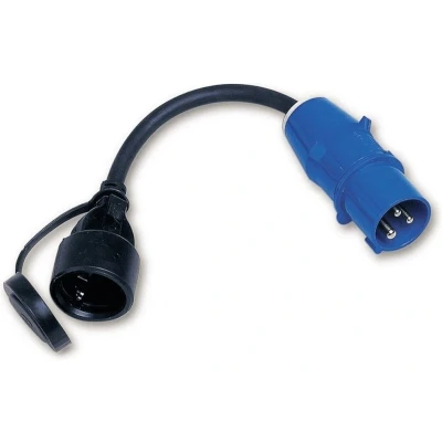 Afbeelding van CEE adapter 230 volt 3 pins contra Aanhangerstekkers