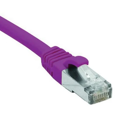 Afbeelding van Netwerkkabel RJ45 CAT 6 F/UTP LSOH SNG paars 0.3 m