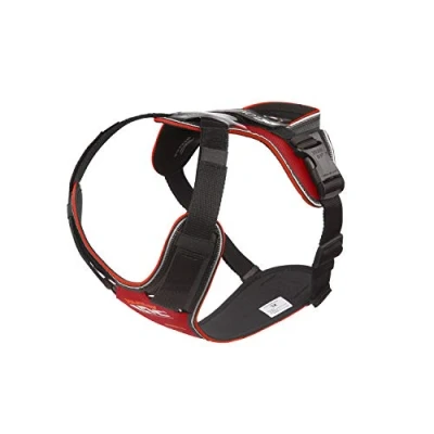 Afbeelding van Julius k9 idc tuig voor hond longwalk rood/grijs XL 70 96 CM 20 28 KG
