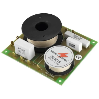 Afbeelding van Monacor DN 2618 2 weg frequentiescheidingsfilter 8 Ω
