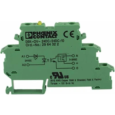 Afbeelding van Phoenix Contact Halfgeleiderrelais 2964322 10 A Schakelspanning (max.): 33 V/DC stuk(s)