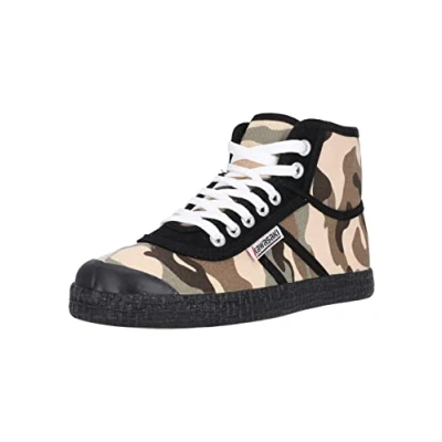 Afbeelding van Kawasaki Unisex Camo Canvas Boot Mode, 8885 Diverse Bruin, 5 UK