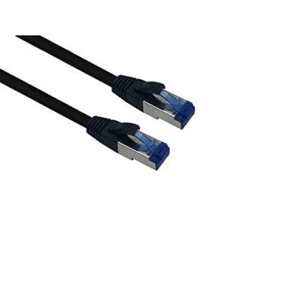 Afbeelding van S/FTP CAT6a 10 Gigabit outdoor netwerkkabel met PE mantel / zwart 40 meter