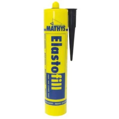 Afbeelding van Mathys Elastofill Acrylaatkit Zwart Koker 310 ML