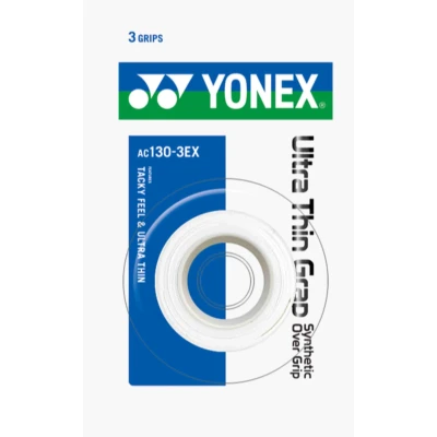 Afbeelding van Overgrip Yonex AC130 3EX Ultra Thin White