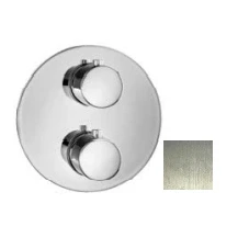 Afbeelding van SB Universale Round Inbouw thermostaatkraan met 2 uitgangen RVS 1208955163