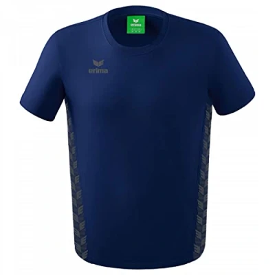 Afbeelding van Erima Fussball TEAM Essential Tshirt print, Heren, Maat: Large, Blau