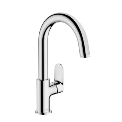 Afbeelding van Hansgrohe Vernis Blend 1 greeps wastafelkraan 210 met draaibare
