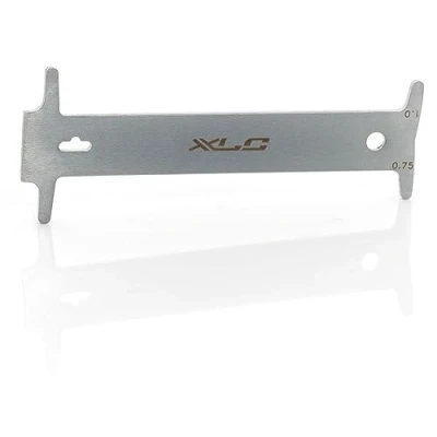 Afbeelding van XLC Unisex kettingslijtagemeter voor volwassenen, TO S69, zilver, één maat