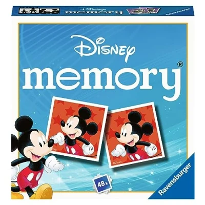 Afbeelding van Ravensburger Disney Mini Memory Matching Picture Snap Pairs Game for Kids Age 3 Years Up