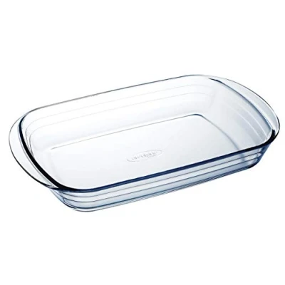 Afbeelding van O.cuisine Ovenschaal Neutraal 32 x 20 5 cm 2 l Transparant 1 stuk