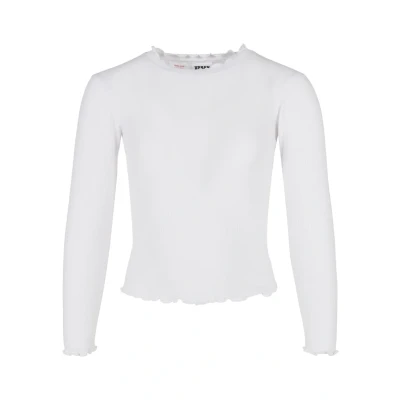 Afbeelding van Urban Classics Longsleeve Trui voor kinderen, Maat: 134/140, White