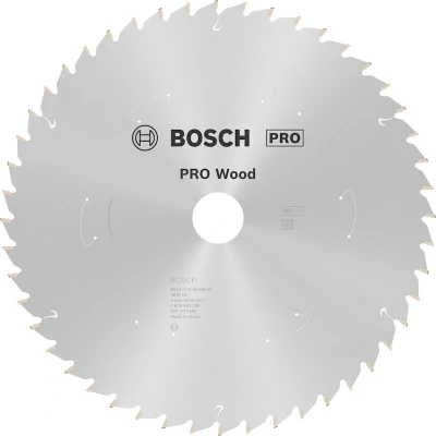 Afbeelding van Bosch Accessories Standard for Wood 2608842239 Cirkelzaagblad 254 x 30 1.6 mm Aantal tanden: 48 1 stuk(s)