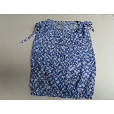 Afbeelding van Bloesje Tuniek Mouwloos Meisjes Blauw 2 jaar 92