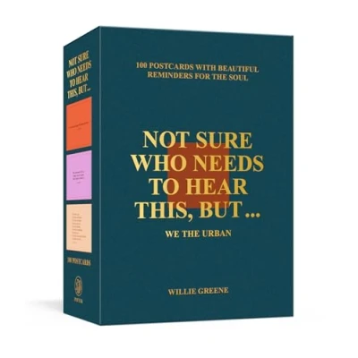 Afbeelding van Not Sure Who Needs to Hear This, But . .: 100 Postcards with Beautiful Reminders for the Soul