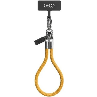 Afbeelding van Audi Universele Telefoonkoord Polsstrap Geschikt voor alle Smartphones Oranje