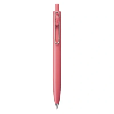 Afbeelding van Uni One F Gel Pen, 0,5 mm, Black Ink (Faded Red)
