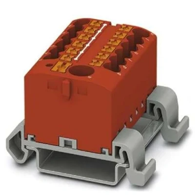 Afbeelding van Phoenix Contact PTFIX 6/12X2,5 NS35A RD 3273224 Verdeelblok 0.14 mm² 2.50 Rood 8 stuk(s)