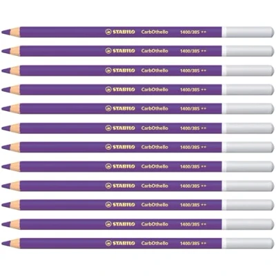Afbeelding van Stabilo 12 CarbOthello pastelp. 1400/385
