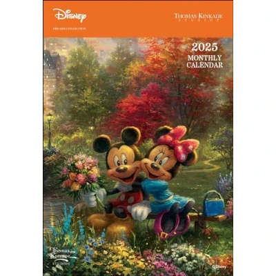 Afbeelding van Disney Dreams Collection by Thomas Kinkade Studios: 12 Month 2025 Monthly Pocket Planner Calendar