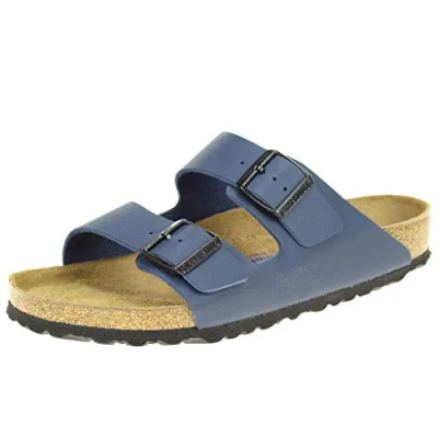 Afbeelding van Slipper Birkenstock Unisex Arizona BF Blue Regular SFB Schoenmaat 41