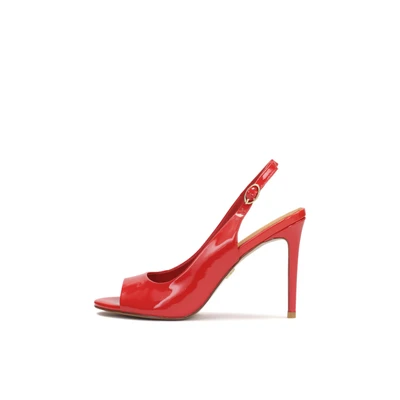 Afbeelding van Kazar AUDE Sandalen met hoge hak, Dames, Maat: 36, Red Leer