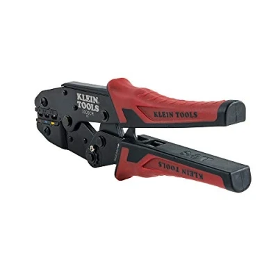 Afbeelding van Crimper Tool, Ratcheting Geïsoleerde Terminal Draad voor 10 tot 22 AWG en Koperen Kabel, Klein Gereedschap 3005CR