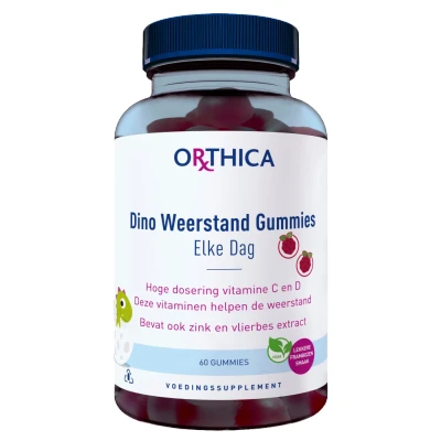 Afbeelding van Orthica Dino Weerstand Gummies 60st