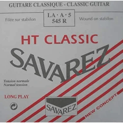 Afbeelding van Savarez Klassieke gitaarsnaren Alliance HT Classic 545R enkele snaren La5w Standaard