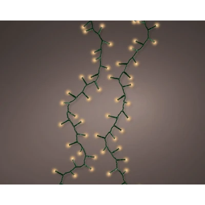 Afbeelding van 22,5m LED Compact Kerstverlichting steady 900 lampjes Goud