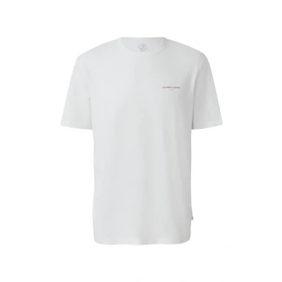 Afbeelding van QS Tshirt print, Heren, Maat: Small, Weiß