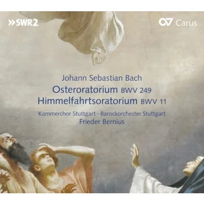 Afbeelding van Kammerchor Stuttgart &amp; Barockorchester J.S. Bach: Osteroratorium Bwv 249 Himmelfahrtsoratorium (CD)