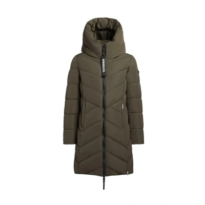 Afbeelding van khujo Wintermantel &#039;Darka2 YM&#039; kaki