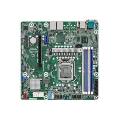 Afbeelding van AsRock Moederbord E3C252D4U micro ATX Socket 1200 Single (LGA 1200, Intel C252, mATX),