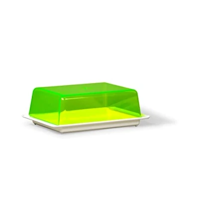 Afbeelding van Kimmel Botervloot, kunststof, wit/transparant groen, groen
