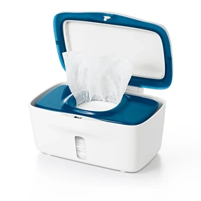 Afbeelding van OXO Tot Perfect Pull Wipes dispenser, marineblauw, 1 stuks (verpakking van 1)