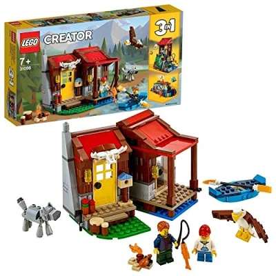 Afbeelding van LEGO Creator Hut in de wildernis 31098