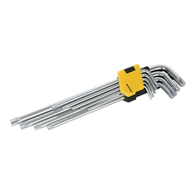 Afbeelding van Silverline 9 delige T10 T50 sleutel set, Expert