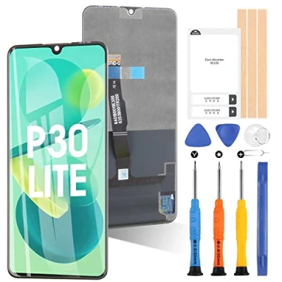 Afbeelding van Voor Huawei P30 Lite/Nova 4E MAR L01A L21A LX1A LCD Display Touch Digitizer Glas montage met gereedschap